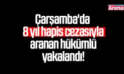 8 yıl hapis cezasıyla aranan hükümlü yakalandı