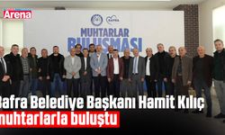 Başkan Hamit Kılıç muhtarlarla buluştu