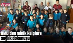 OMÜ'den minik kalplere sağlık dokunuşu
