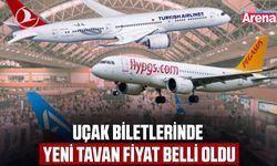 Uçak biletlerinde yeni tavan fiyat belli oldu