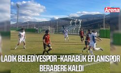 Ladik Belediyespor -Karabük Eflanispor berabere kaldı