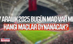 7 Aralık Pazar maç var mı, hangi maçlar oynanacak?
