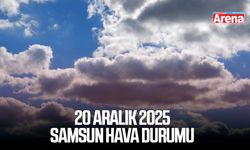 20 Aralık 2025 Samsun hava durumu