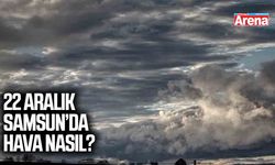 22 Aralık Samsun hava durumu