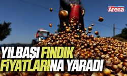 Yılbaşı fındık fiyatlarına yaradı