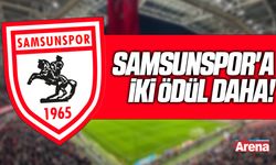 Samsunspor'a iki ödül daha!