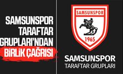 Samsunspor Taraftar Grupları’ndan birlik çağrısı