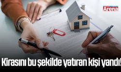 Kirasını bu şekilde yatıran kişi yandı!