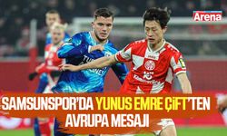 Samsunspor’da Yunus Emre Çift’ten Avrupa mesajı