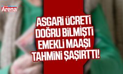 Asgari Ücreti nokta atışı bilen uzmandan emekli maaşı tahmini