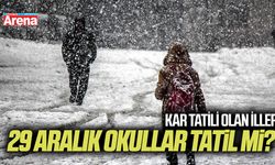 29 Aralık pazartesi okullar tatil mi? Kar tatili olan iller