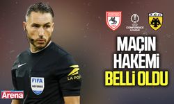 Samsunspor – AEK Atina maçının hakemi belli oldu