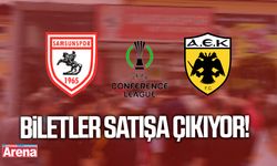 Samsunspor–AEK Athens maç biletleri 16.00’da satışta