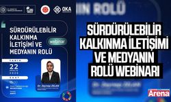 Sürdürülebilir kalkınma iletişimi ve medyanın rolü webinarı