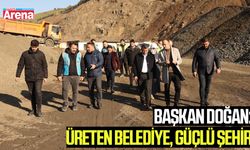 Başkan Doğan'dan üretim tesislerine ziyaret