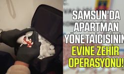 Samsun'da apartman yöneticisinin evine zehir operasyonu!