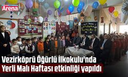 Vezirköprü Öğürlü İlkokulu'nda Yerli Malı Haftası etkinliği yapıldı
