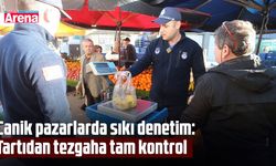 Canik pazarlarda sıkı denetim