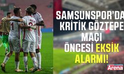 Samsunspor’da kritik Göztepe maçı öncesi eksik alarmı!