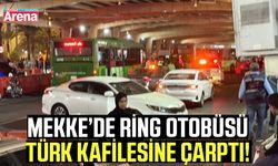 Mekke’de ring otobüsü Türk kafilesine çarptı: 1 ölü, 2 yaralı!