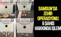 Samsun'da zehir operasyonu!