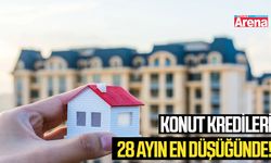 Konut kredileri 28 ayın en düşüğünde!