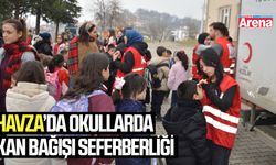 Havza’da okullarda kan bağışı seferberliği