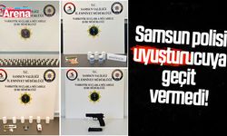 Samsun polisi uyuşturucuya geçit vermedi!