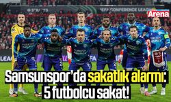 Samsunspor'dan sakatlık açıklaması