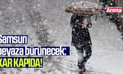 Samsunlular dikkat: Kar kapıda!