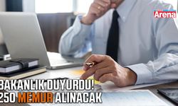Bakanlık duyurdu! Yüzlerce memur alınacak