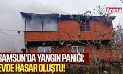 Samsun'da yangın paniği!