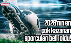 2026'nın en çok kazanan sporcuları belli oldu!