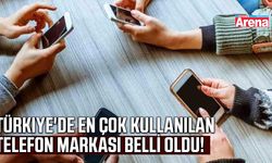 Türkiye'de en çok kullanılan telefon belli oldu!