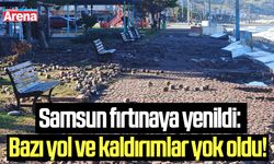 Samsun fırtınaya yenildi!