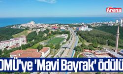 OMÜ'ye 'Mavi Bayrak' ödülü