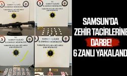 Samsun’da zehir tacirlerine darbe!