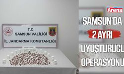 Samsun'da 2 ayrı yasaklı madde operasyonu!