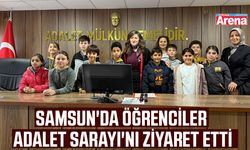 Samsun'da öğrenciler Adalet Sarayı'nı ziyaret etti