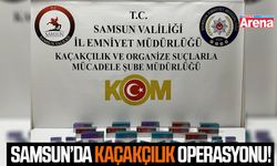 Samsun'da kaçakçılık operasyonu!