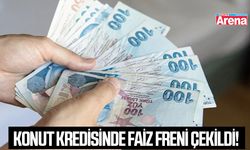Konut kredisinde faiz freni çekildi!