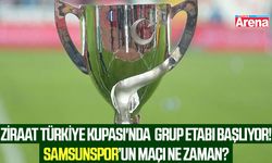 Ziraat Türkiye Kupası'nda grup etabı başlıyor!