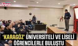 ‘Karagöz’ üniversiteli ve liseli öğrencilerle buluştu