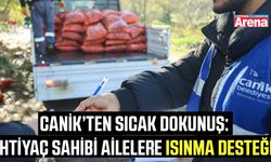 Canik Belediyesi'nden ısınma desteği