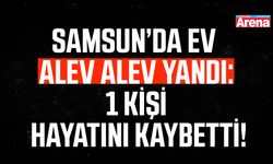 Samsun Çarşamba'da feci yangın!