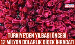 Türkiye’den yılbaşı öncesi 12 milyon dolarlık çiçek ihracatı