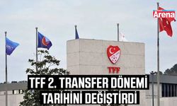 TFF 2. transfer dönemi tarihini değiştirdi