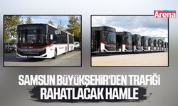 Samsun Büyükşehir'den trafiği rahatlacak hamle
