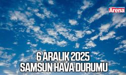 6 Aralık 2025 Samsun hava durumu