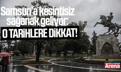 Samsun’a kesintisiz sağanak geliyor: Tarih belli oldu!